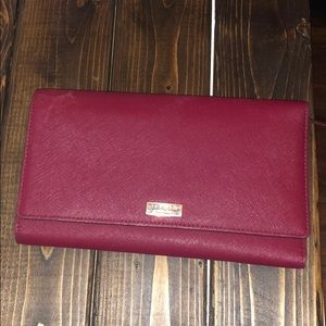 Kate Spade ♠️ large trifold wallet